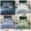 European Summer cooling ice silk bed sheet embroidery