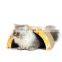 Durable corrugated paper detachable scratching board/ cave toy for cat