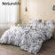 High Quality Luxury Marble Design Arabic Print 100% Polyester Queen Size Sheet Bedding Set