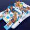Factory Wholesale Relax  Inflatable Island Floating Lounge Water Island on Sale