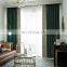 Good Quality Luxury Cotton Linen Fabric Seamless Patchwork Solid Colour Decorative Home Textile Blackout Curtain