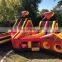 Double Rush Inflatable Bounce House Obstacle Course Bouncy Castle Playground For Kids Adult