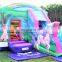 Commercial Inflatable Pink Unicorn Bounce House Slide Bouncer Combo