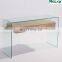 hot sale modern type bent glass table