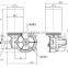 D49L 24Vot DC worm gear motor with worm gear box