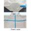 Disposable Cat III Type 3B/4B Type 5 Type 6 Hazmat Suit Coverall Ppe Isolation Chemical for Hospital Medical Protective Clothing