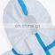 Disposable CE Cat III Type 3 4 5 6 EN 1149 Protective Clothing Coverall Full Body Ppe Antistatic for Hospital Hazmat Suit