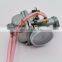 Factory direct sale aluminum material AX100 motorcycle carburetor for YXRZ