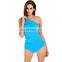 One Piece Swimsuit Women Sexy Push Up High Waist Adjustable Plus Size Shoulder Swimwear Family Bodysuit Bathing Suit Swim Wear