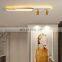Modern Metal LED Ceiling Light Strip Spotlight Background Wall Track Lighting