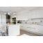 Modern white gloss hardwood kitchen units contemporary frameless kitchen cabinets door