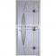PVC plastic interior door wood  composite wpc door