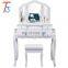 Unique Dressers Mirror Makeup Desk Dressing Table And Stool Set With Drawer