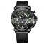 BREAK 5689 Men's Quartz Watch Hot Product  Luxury Brand  Leather Analog Watch Causal Auto Date Luminous Watch For Men