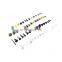 500Pcs Mixed Auto Car Fastener Clip Bumper Fender Trim Plastic Rivet Door Panel