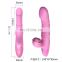 Good Quality Silicone Material Sex Toy for Woman Clitoral Sucking Vibrator with Thrusting Function