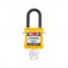 High Security Short Nylon Shackle Insulation ABS Safety Padlock