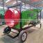 Large Capacity Circular Rotary Type Sieve Screening Surface Soil And Compost Supplier Mobile Trommel Screen