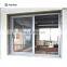Horizontal Pattern Three Panel Triple Pane Interior Metal Office Glass Sliding Window Design
