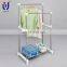 Quality and quantity assured metal clothes drying rack 0323