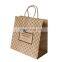 Custom paper bags take away food bag  chicken bubble milk tea take away brown paper bag