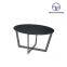 Tiptop Slate Table Top Modern Marble Round Design Stainless Steel Living Room Furniture Sets Coffee Table