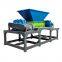 Heavy Double shaft shredder / waste aluminum car engine tire scrap metal shredder machine for sale