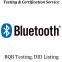 Bluetooth certificate BQB 