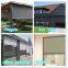 Electronic Waterproof Windproof Ziptrack Motorised Patio Blinds/Outdoor Horizontal Sun Screens Shade Outdoor Blinds