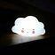 vinyl night light  Battery Operated mini cloud shape lovely baby gift