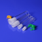 Male and Female Frosted Joint Quartz Glass Joint Tubes with Free Clip