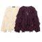 European and American women's clothing V-neck layered decorative shirt long sleeves  Women with loose clothes