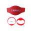 Custom 13.56MHZ Payment Bracelet Access Control NFC RFID Silicone Wristband with logo