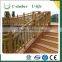 Bright luster outdoor use WPC composite stair railing