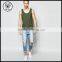 Mens Summer Clothing Relaxed Vest In Khaki