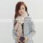 Latest Design Fringed Tassel Houndstooth Jacquard Fashion Woman Cashmere Scarf