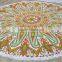 Round Beach Towel Elephant Yoga Sheet Boho Throw