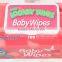 VGER wholesale Best price with high quality spunlace fabric baby wet wipes