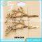 Retro Charm Zinc Alloy Wood Hair Accessories Bobby Pins For Girls