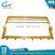 Hotel style commercial folding aluminum bath towel rack mounting hardware