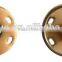 Two parts sew-on Enamelled snap fastener button