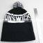 snow beanie cap with pompom