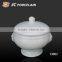High Quality Durable Soup Tureen Porcelain for Restaurant
