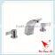 copper chrome plating 3 hole basin faucet 2502