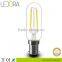 high lumen 1w 2w Ra80 Ra90 dimmable light bulb T25 e14 filament led