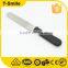 Flexible Resistant Blade Angled Cake Decorating Spatulas With Wooden Handle