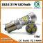 12~24V BA15S BAU15S 1156 CANBUS LED bulb 2835 21W 800LM