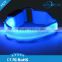 Hot sale portable outdoor sports safety fancy colored arm waterproof led light wrist band