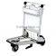 High quality airport hand trolley, hand brake airport trolley, luggage trolley for airport