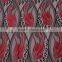 Double color cotton polyester knitted jacquard fashion lace wholesale fabric